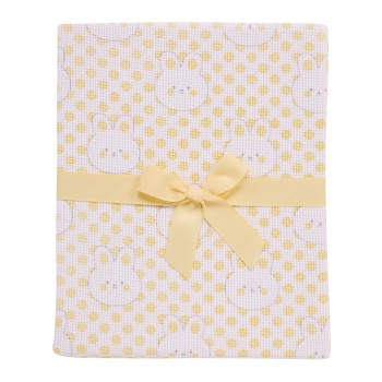DAS BABY ΚΟΥΒΕΡΤΑ ΠΙΚΕ 75X100 RELAX 4961 YELLOW