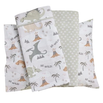 DAS BABY ΣΕΤ ΣΕΝΤΟΝΙΑ FUN 4937 BEIGE, OLIVE