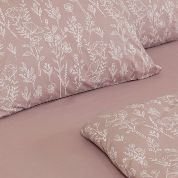 Σετ Σεντόνια Cotton Feelings 2050 Powder Υπέρδιπλο με λάστιχο (170x205+30)