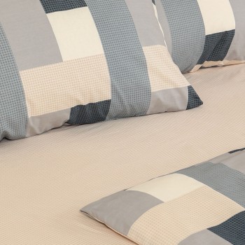 Σετ Σεντόνια Cotton Feelings 2056 Διπλό με λάστιχο (150x205+30)