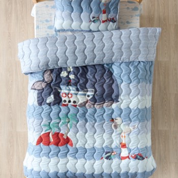 BALENA ΣΕΤ 2 ΤΕΜ ΚΟΥΒΕΡΤΟΡΙΟ ΜΟΝΟ - MICROFIBER