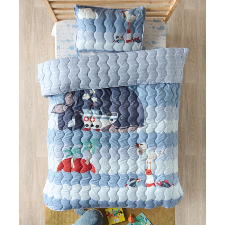 BALENA ΣΕΤ 2 ΤΕΜ ΚΟΥΒΕΡΤΟΡΙΟ ΜΟΝΟ - MICROFIBER