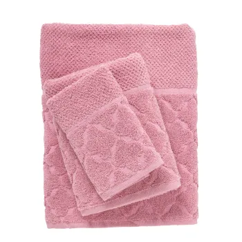 DAS HOME ΣΕΤ ΠΕΤΣΕΤΕΣ 3ΤΕΜΑΧΙΩΝ BEST 0791 PINK