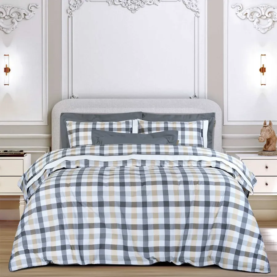 GREENWICH POLO CLUB ΣΕΤ ΣΕΝΤΟΝΙΑ ΥΠΕΡΔΙΠΛΑ 2265 BEIGE, GREY