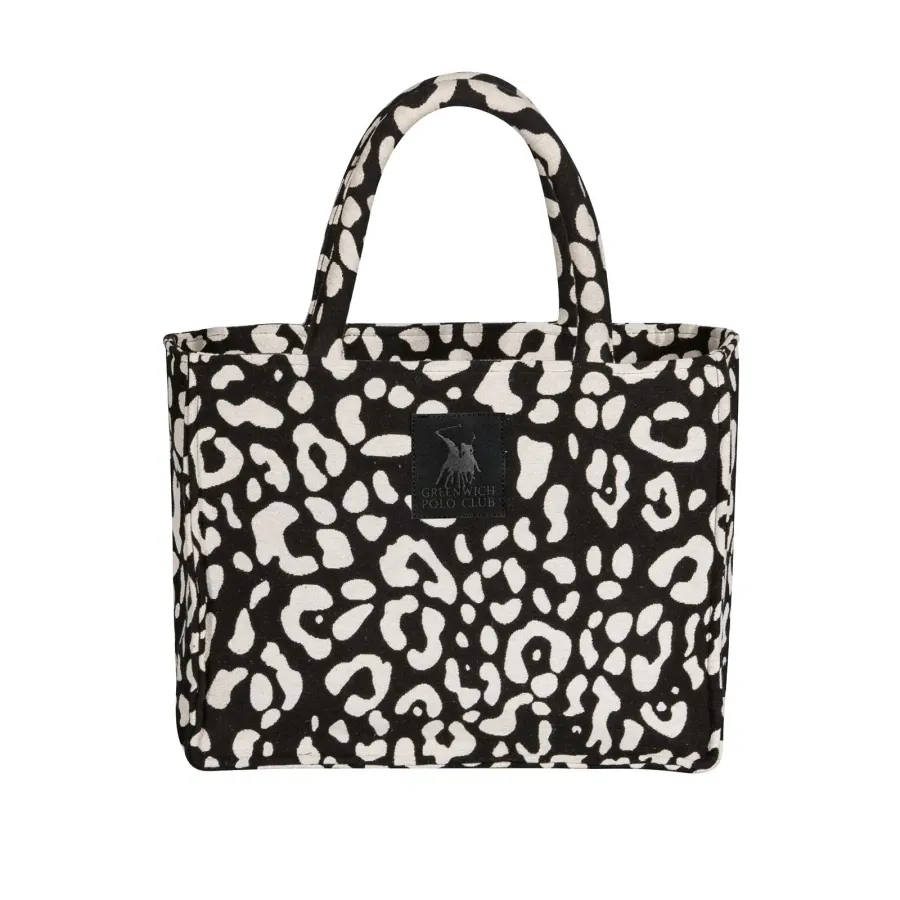 GREENWICH POLO CLUB ΤΣΑΝΤΑ ΘΑΛΑΣΣΗΣ 36X28 ESSENTIAL 4059 BLACK, TAUPE