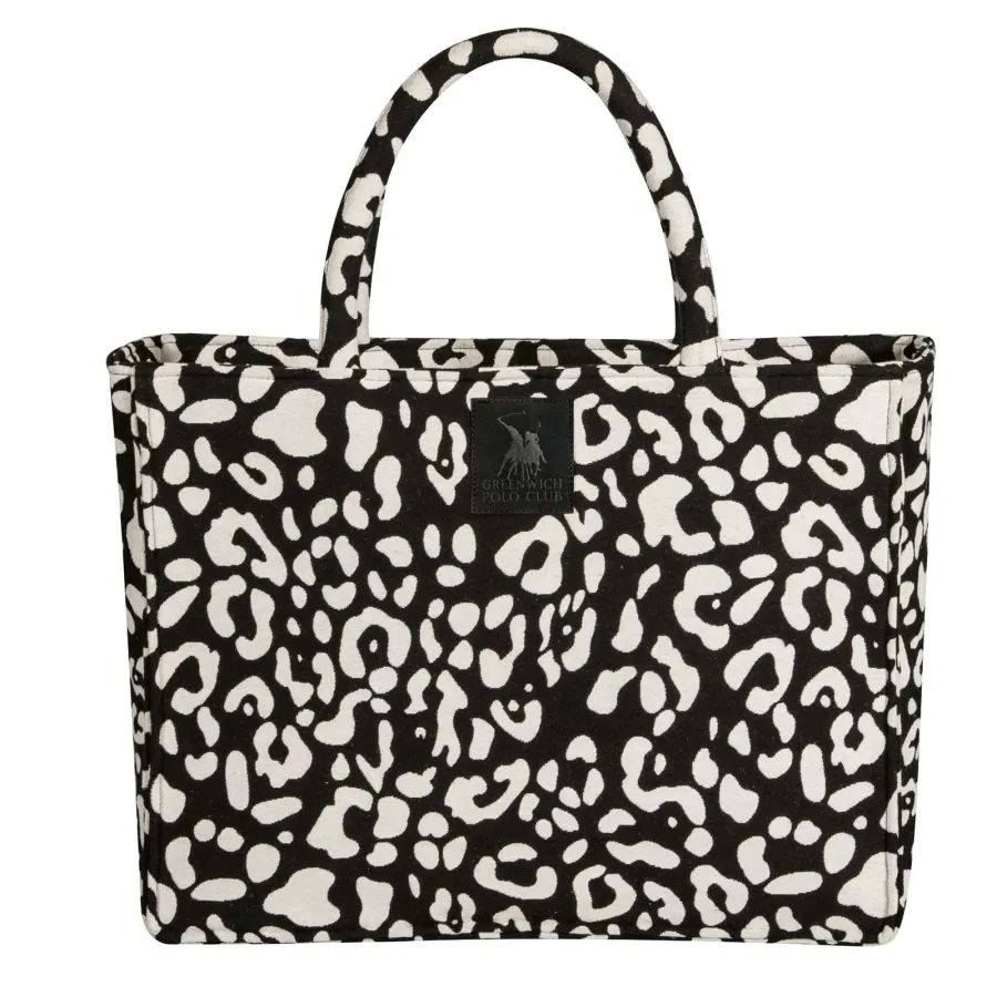 GREENWICH POLO CLUB ΤΣΑΝΤΑ ΘΑΛΑΣΣΗΣ 46X36 ESSENTIAL 4059 BLACK, TAUPE