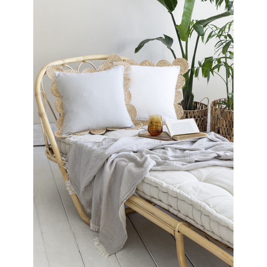 Nima Home Διακοσμητικό Μαξιλάρι 45x45 - Sage Gray Γκρι