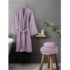 Nima Home Μπουρνούζι Kimono - Extra Large - Velvet Lilac Λιλά
