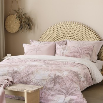 Nima Home Σετ Σεντόνια Μονά με Λάστιχο - Curacao Ροζ, Σομόν     (1 x 100x200+32  x 170x260   52x72)