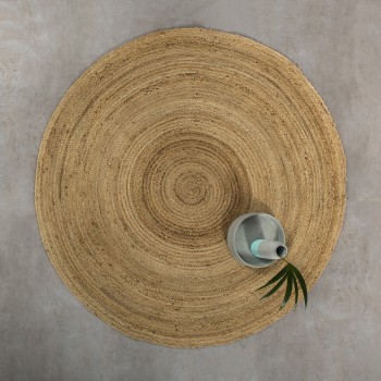 Nima Home Στρογγυλό Χαλί R150 - Yoga Μπεζ