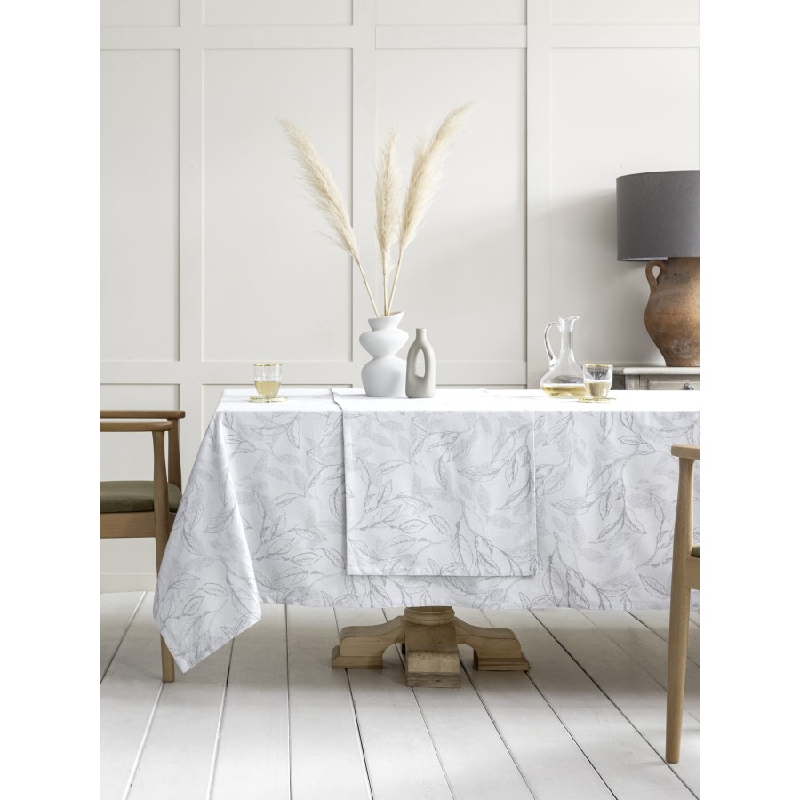 Nima Home Τραπεζομάντηλο 160x265 - Florelia Gray Γκρι