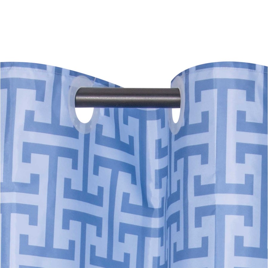 GREENWICH POLO CLUB ΚΟΥΡΤΙΝΑ ΜΠΑΝΙΟΥ 240Χ180 ESSENTIAL 3119 DUSTY BLUE