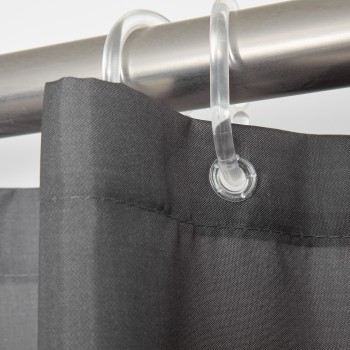 DAS HOME ΚΟΥΡΤΙΝΑ ΜΠΑΝΙΟΥ 240X180 0809 GRAPHITE