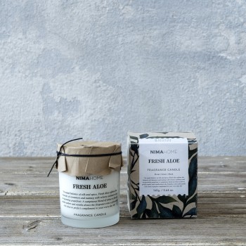NIMA Home Αρωματικό Κερί 160gr - Fresh Aloe