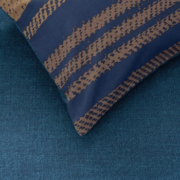 Kocoon Home Σετ Σεντόνια Μονά - Tena Blue    (2 x 160x270   50x72)