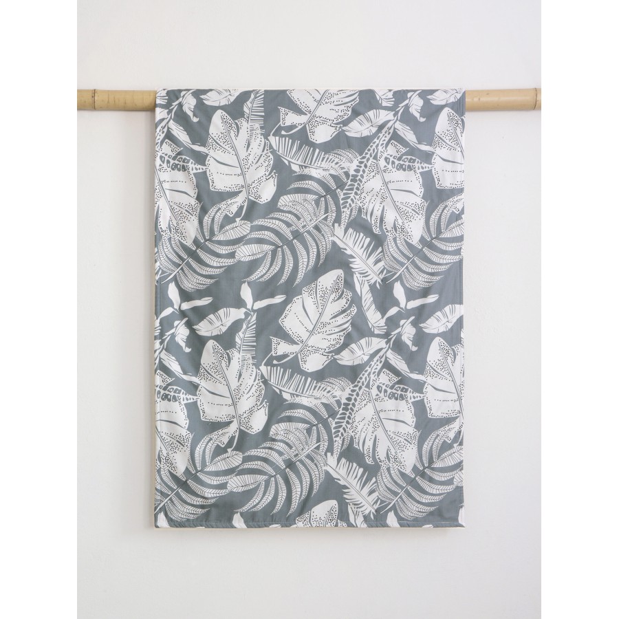 Nima Home Πετσέτα Θαλάσσης δύο όψεων 90x160 - Fegia Γκρι, Μπεζ