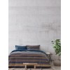 Kocoon Home Σετ Σεντόνια Μονά - Tena Blue    (2 x 160x270   50x72)