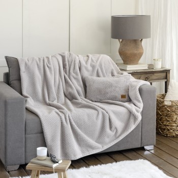 Nima Home Ριχτάρι Αντιολισθητικό 180x250 - Snuggle Light Gray Γκρι