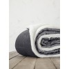 Nima Home Κουβέρτα/Πάπλωμα Γίγας 240x260 - Nuan Dark Gray Γκρι   240x260
