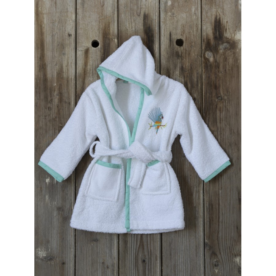 NIMA Bebe Μπουρνούζι - No 1/2 - Macaw Λευκό