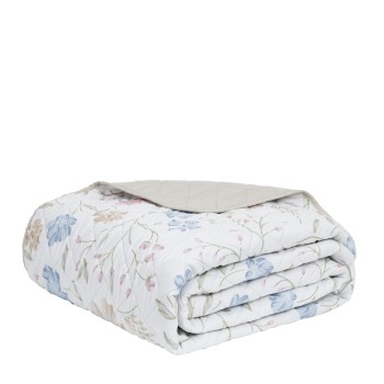 Nima Home Κουβερλί 220x240 - Belleza Λευκό, Γαλάζιο, Ροζ   220x240