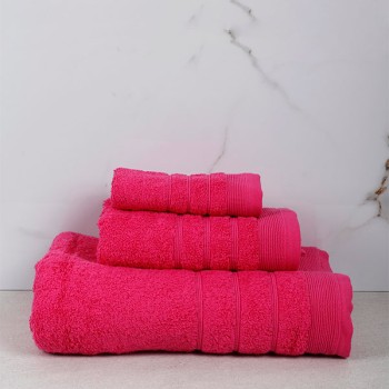 Πετσέτα Χίμπουρι 4 Fuchsia Προσώπου (50x90)