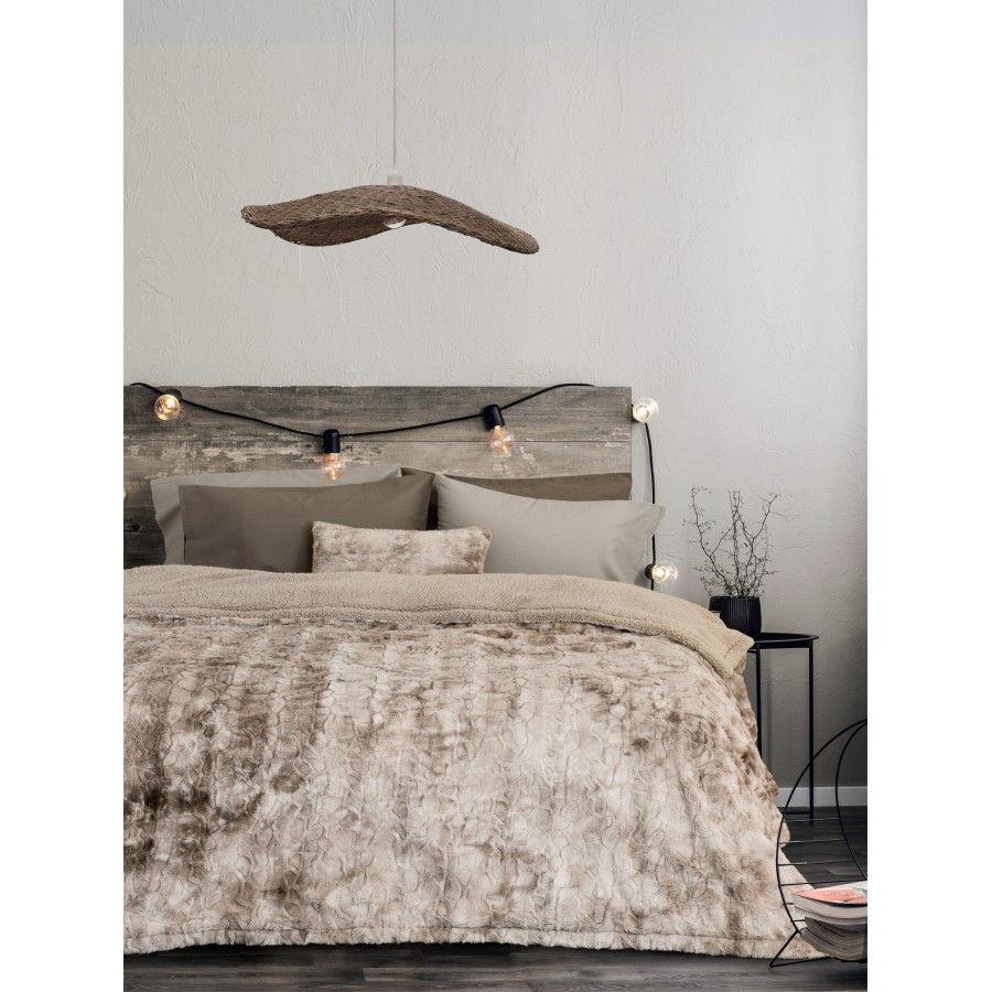Nima Home Κουβέρτα Μονή 150x220 - Cloud Cream Μπεζ