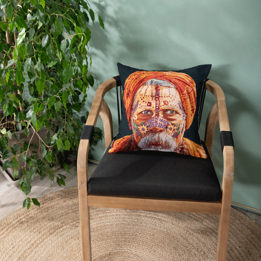 Μαξιλαροθήκη Ikona 03 - 45x45cm με γέμιση