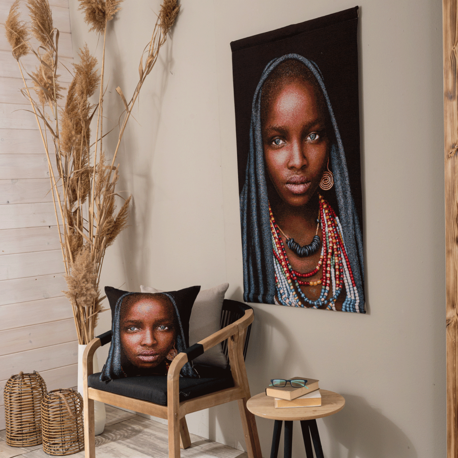 Μαξιλαροθήκη Ikona 01 - 45x45cm με γέμιση