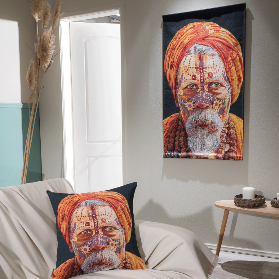 Μαξιλαροθήκη Ikona 03 - 45x45cm με γέμιση