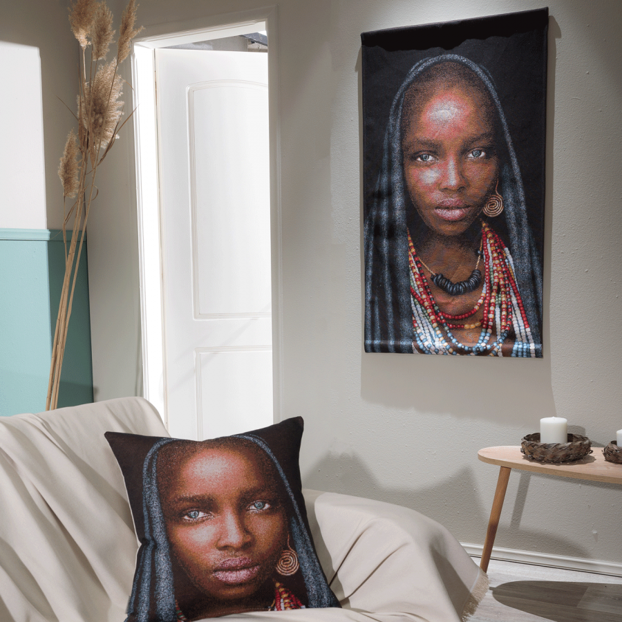 Μαξιλαροθήκη Ikona 01 - 45x45cm με γέμιση