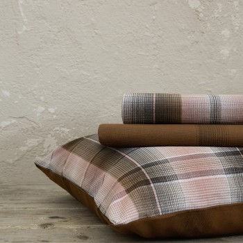 Nima Home Σετ Σεντόνια Μονά - Alan Earth Μπεζ, Καφέ   (2 x 170x260   52x72)