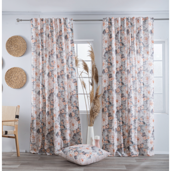 Κουρτίνα (Έτοιμη Ραμμένη) Novelda - 140x275cm