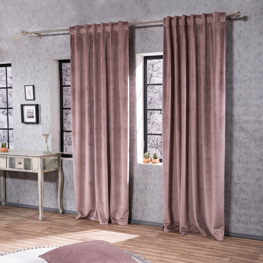 Κουρτίνα Velvet 12 (έτοιμη ραμμένη) - 140x260cm