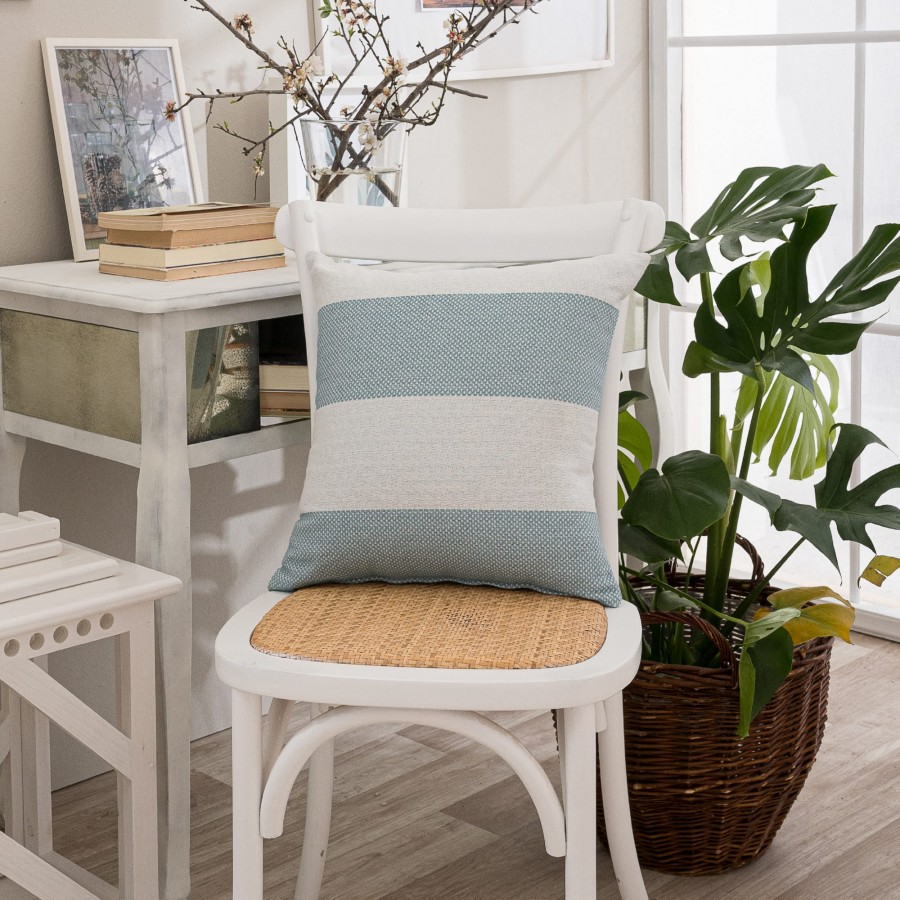 Μαξιλαροθήκη Gella 08 - 43x43cm με γέμιση