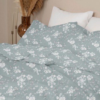 Μαξιλαροθήκη Menta Εμπριμέ 360 Aqua 50x70