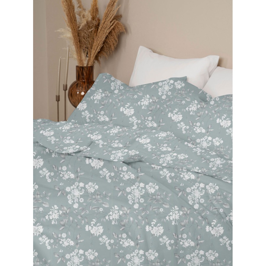 Μαξιλαροθήκη Menta Εμπριμέ 360 Aqua 50x70