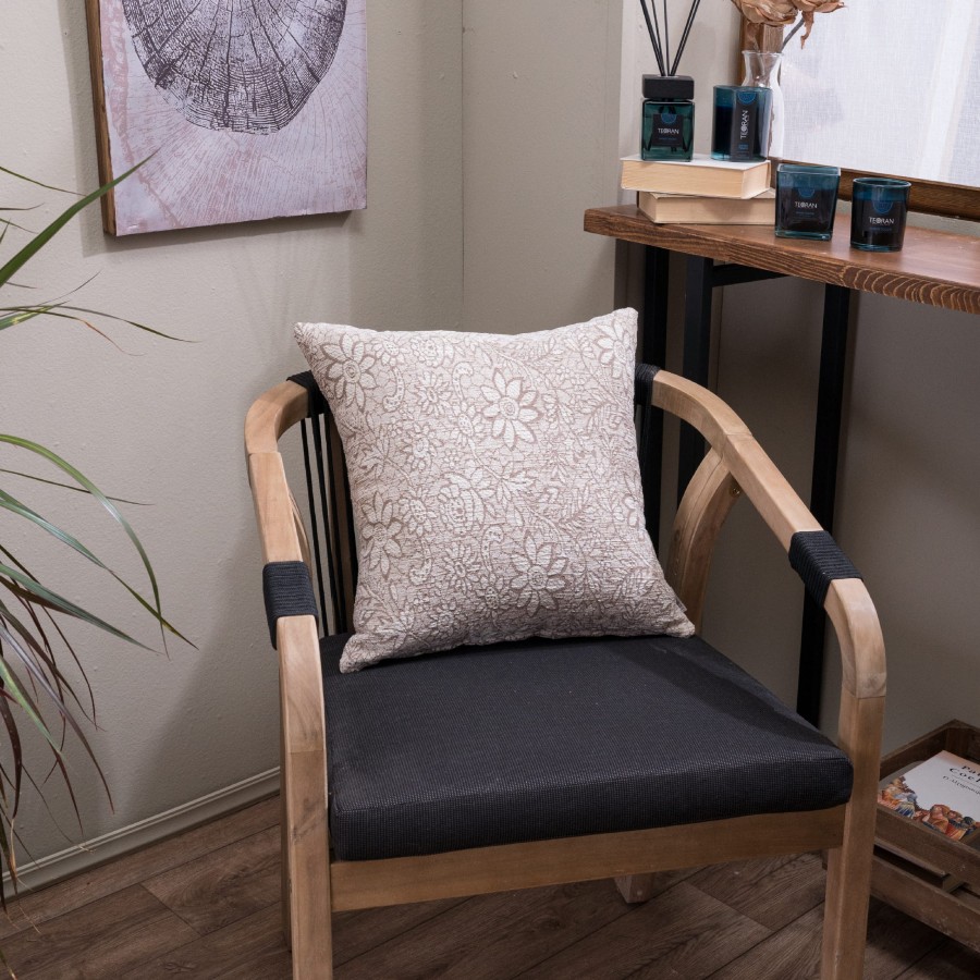 Μαξιλαροθήκη Mineapolis 02 - 65x65cm δαπέδου με γέμιση