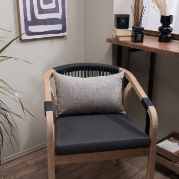 Μαξιλαροθήκη Lancaster 07 - 43x43cm με γέμιση