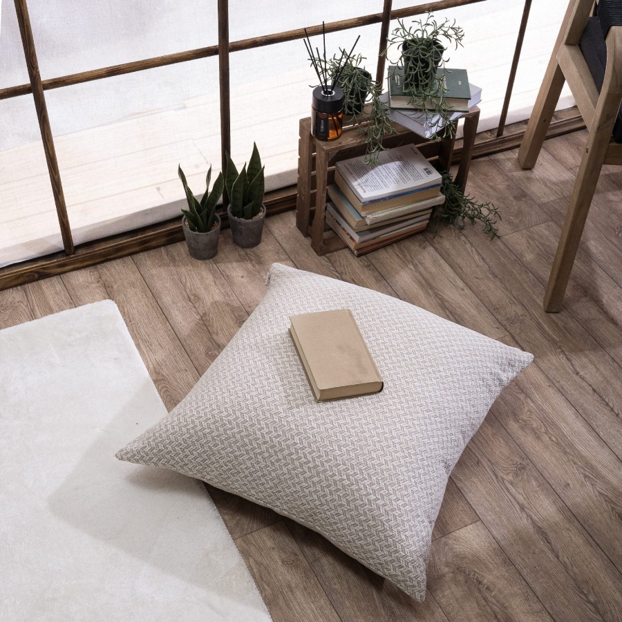 Μαξιλαροθήκη Kingston 01 - 65x65cm δαπέδου με γέμιση