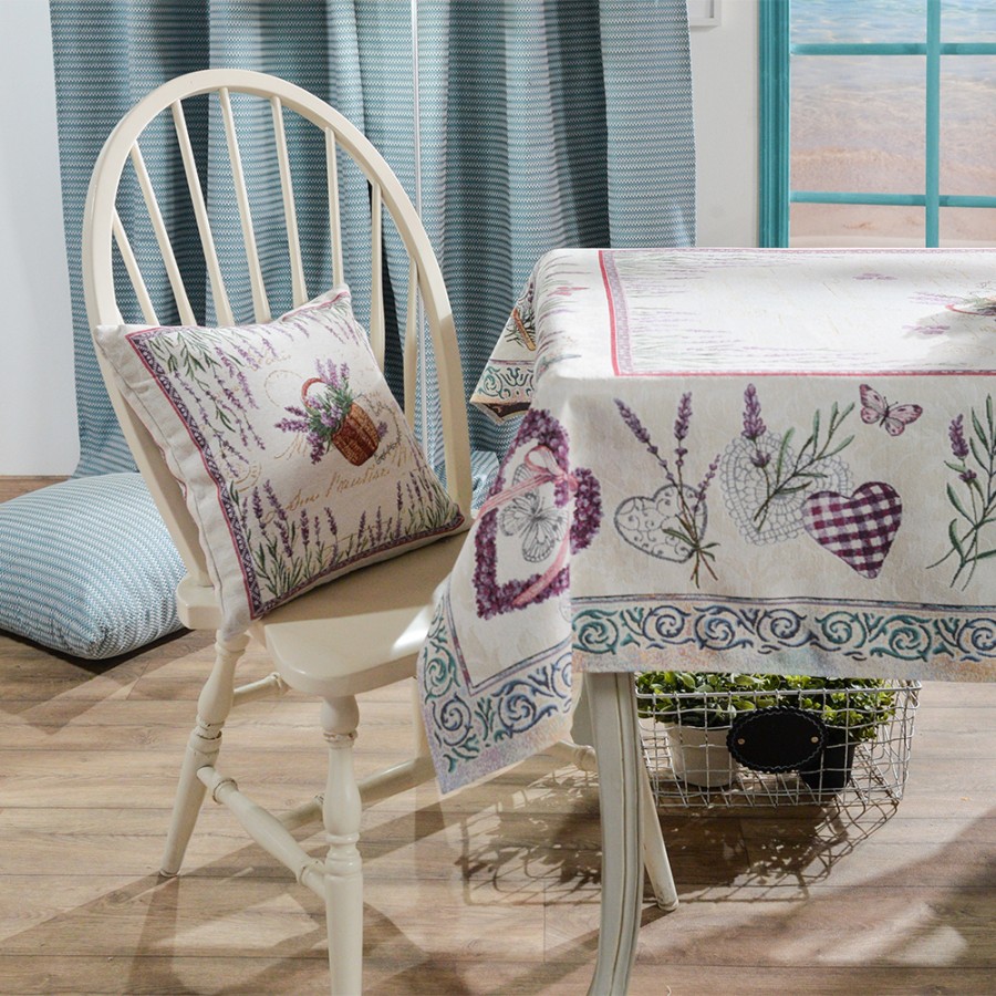 Μαξιλαροθήκη Meligia - 45x45cm με γέμιση