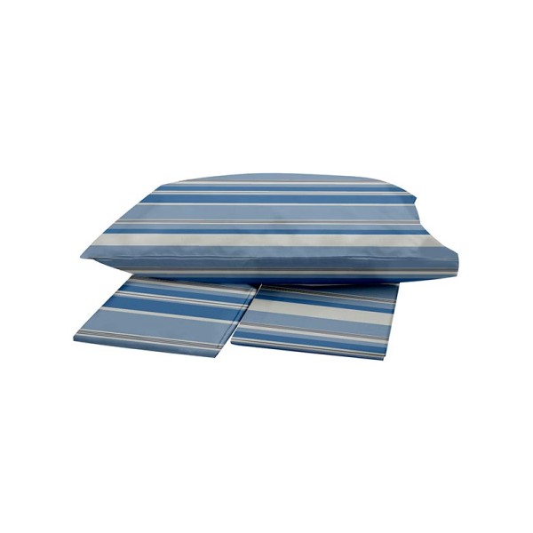 Παπλωματοθήκη Menta Εμπριμέ 550 Blue Υπέρδιπλη (230x250)