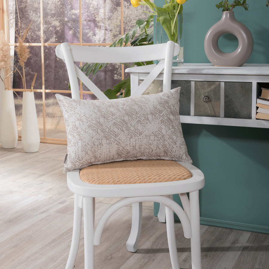 Μαξιλαροθήκη Felicia 02 - 43x43cm με γέμιση