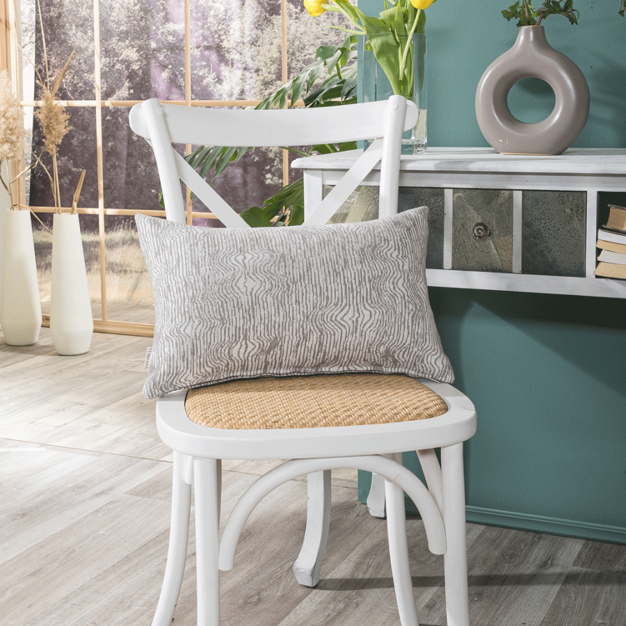 Μαξιλαροθήκη Anzio 03 - 65x65cm δαπέδου με γέμιση