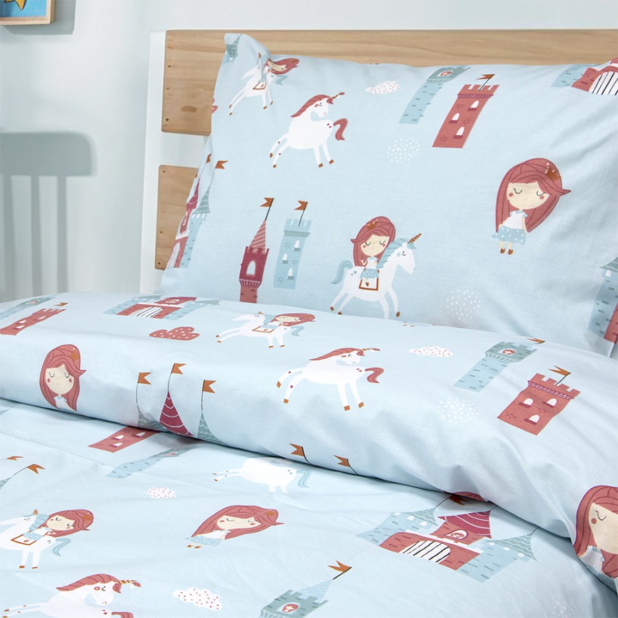 LINO ΠΑΙΔΙΚΑ ΣΕΤ ΣΕΝΤΟΝΙΑ CLOUD KINGDOM MINT 170X260