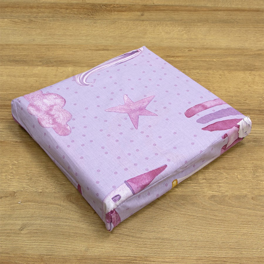 LINO Παιδικά Σετ Σεντόνια (170x260) Dreamy Castleland Λιλά