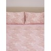 Σετ Σεντόνια Cotton Feelings 2032 Pink Υπέρδιπλο (235x270)
