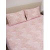 Σετ Σεντόνια Cotton Feelings 2032 Pink Υπέρδιπλο (235x270)