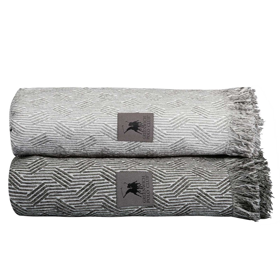 GREENWICH POLO CLUB ΡΙΧΤΑΡΙ 180Χ250 ESSENTIAL 3951 DARK GREY