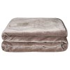 GREENWICH POLO CLUB ΚΟΥΒΕΡΤΑ VELOUR ΜΟΝΗ ESSENTIAL 3497 TAUPE